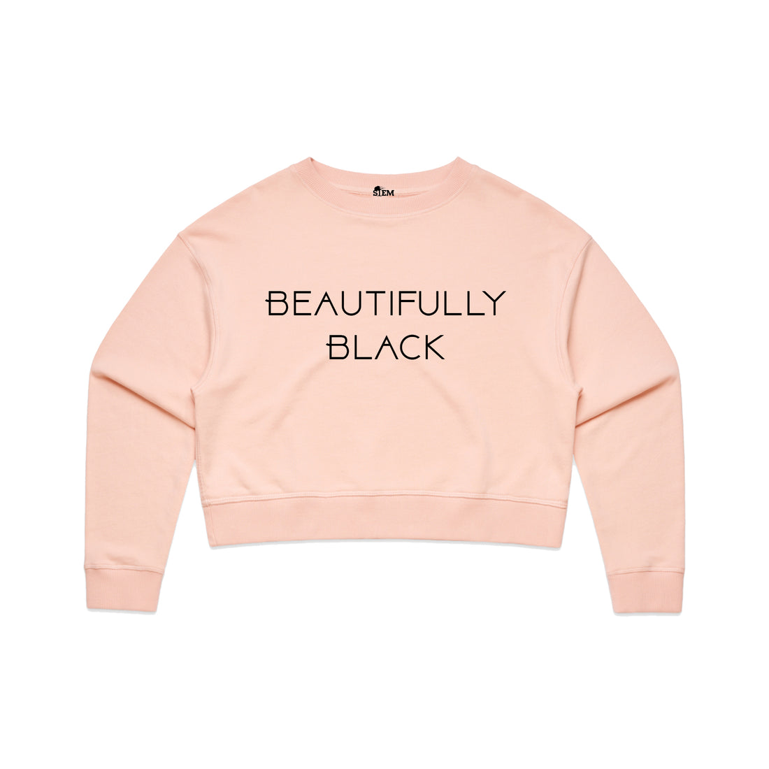 STEM Women's "Beautifully Black" Crop Sweatshirt